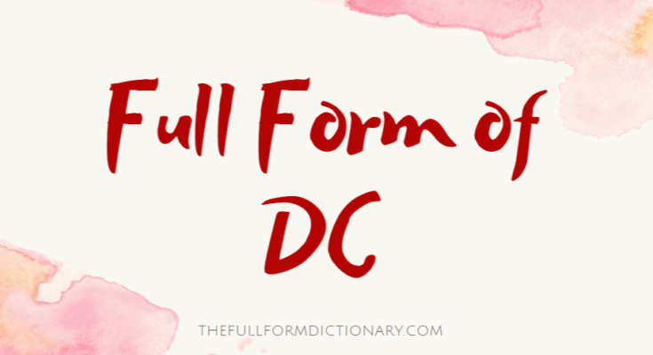 full form of dc