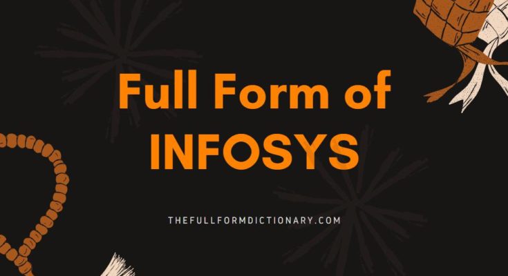 full form of infosys