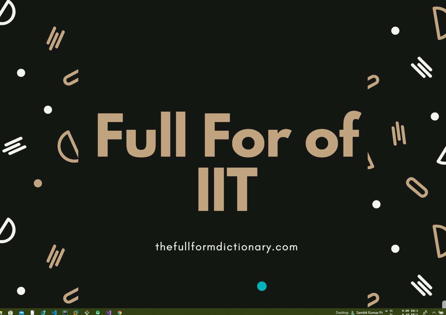 What Is The Full Form Of IIT The Full Form Dictionary